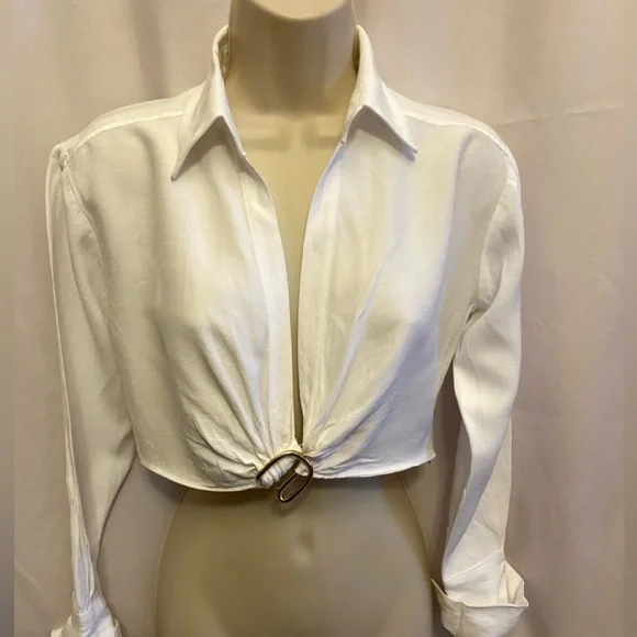 Gauge81 Thebes Linen Blend Top Size XSmall - Picture 3 of 14